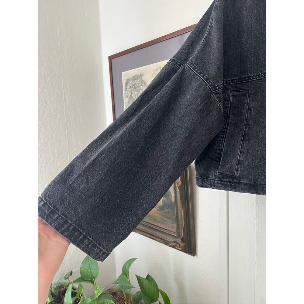 Rachel Comey Algardi Washed Black Denim Jacket - Picture 5 of 9